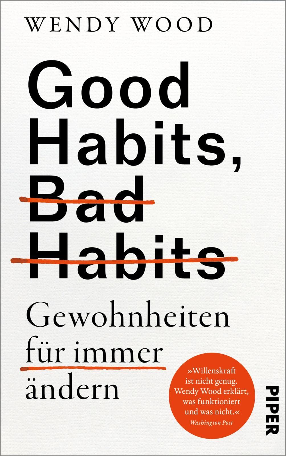 Buch good habits bad habits Wendy Wood